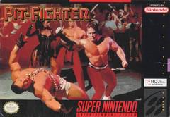 An image of the game, console, or accessory Pit-Fighter - (LS) (Super Nintendo)