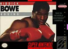 An image of the game, console, or accessory Riddick Bowe Boxing - (LS) (Super Nintendo)