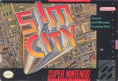 An image of the game, console, or accessory SimCity - (LS) (Super Nintendo)