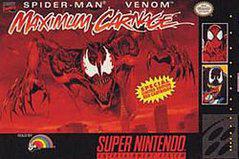 An image of the game, console, or accessory Spiderman Maximum Carnage - (CIB) (Super Nintendo)