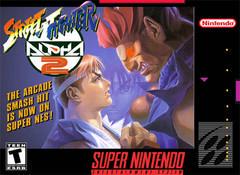 An image of the game, console, or accessory Street Fighter Alpha 2 - (LS) (Super Nintendo)