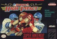 An image of the game, console, or accessory Super High Impact - (LS) (Super Nintendo)