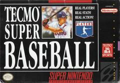 An image of the game, console, or accessory Tecmo Super Baseball - (LS) (Super Nintendo)