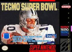 An image of the game, console, or accessory Tecmo Super Bowl - (LS) (Super Nintendo)