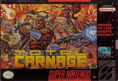 An image of the game, console, or accessory Total Carnage - (LS) (Super Nintendo)