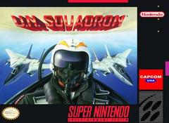 An image of the game, console, or accessory UN Squadron - (LS) (Super Nintendo)