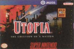 An image of the game, console, or accessory Utopia The Creation of a Nation - (LS) (Super Nintendo)