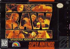 An image of the game, console, or accessory WWF Raw - (LS) (Super Nintendo)