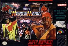 An image of the game, console, or accessory WWF Super Wrestlemania - (LS) (Super Nintendo)