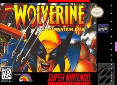 An image of the game, console, or accessory Wolverine Adamantium Rage - (LS) (Super Nintendo)