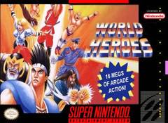 An image of the game, console, or accessory World Heroes - (LS) (Super Nintendo)