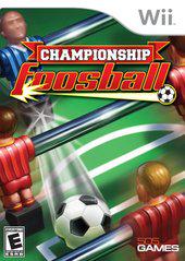 An image of the game, console, or accessory Championship Foosball - (CIB) (Wii)