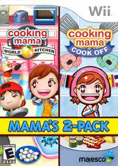 An image of the game, console, or accessory Cooking Mama 2 Pack - (CIB) (Wii)