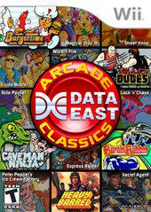 An image of the game, console, or accessory Data East Arcade Classics - (CIB) (Wii)