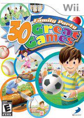 An image of the game, console, or accessory Family Party: 30 Great Games - (CIB) (Wii)