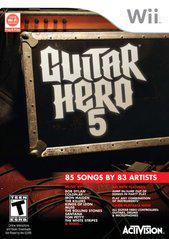 An image of the game, console, or accessory Guitar Hero 5 - (CIB) (Wii)