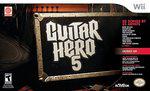 An image of the game, console, or accessory Guitar Hero 5 [Guitar Bundle] - (CIB) (Wii)