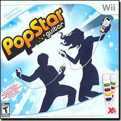 An image of the game, console, or accessory PopStar Guitar - (CIB) (Wii)