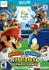 An image of the game, console, or accessory Mario & Sonic at the Rio 2016 Olympic Games - (CIB) (Wii U)