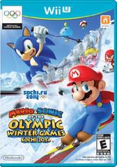 An image of the game, console, or accessory Mario & Sonic at the Sochi 2014 Olympic Games - (CIB) (Wii U)