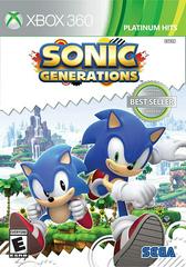 An image of the game, console, or accessory Sonic Generations [Platinum Hits] - (CIB) (Xbox 360)