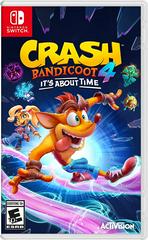 An image of the game, console, or accessory Crash Bandicoot 4: It's About Time - (CIB) (Nintendo Switch)