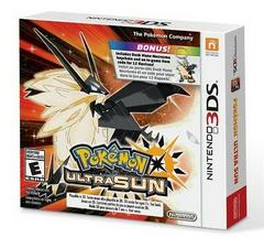 An image of the game, console, or accessory Pokemon Ultra Sun [Keychain Bonus] - (Sealed - P/O) (Nintendo 3DS)