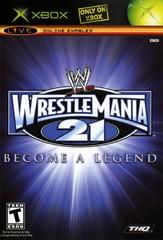 An image of the game, console, or accessory WWE Wrestlemania 21 - (CIB) (Xbox)