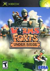 An image of the game, console, or accessory Worms Forts Under Siege - (CIB) (Xbox)