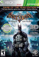 An image of the game, console, or accessory Batman: Arkham Asylum [Game of the Year] - (CIB) (Xbox 360)