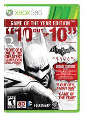 An image of the game, console, or accessory Batman: Arkham City [Game of the Year] - (CIB) (Xbox 360)