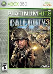 An image of the game, console, or accessory Call of Duty 3 [Platinum Hits] - (CIB) (Xbox 360)