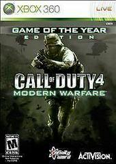 An image of the game, console, or accessory Call of Duty 4 Modern Warfare [Game of the Year] - (CIB) (Xbox 360)