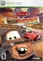 An image of the game, console, or accessory Cars Mater-National Championship - (CIB) (Xbox 360)