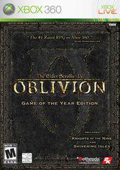 An image of the game, console, or accessory Elder Scrolls IV Oblivion [Game of the Year] - (CIB) (Xbox 360)