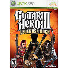 An image of the game, console, or accessory Guitar Hero III Legends of Rock - (CIB) (Xbox 360)