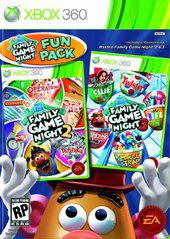 An image of the game, console, or accessory Hasbro Family Game Night Fun Pack - (CIB) (Xbox 360)