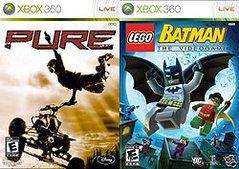 An image of the game, console, or accessory LEGO Batman & Pure Double Pack - (CIB) (Xbox 360)