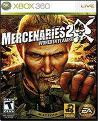 An image of the game, console, or accessory Mercenaries 2 World in Flames - (CIB) (Xbox 360)