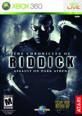 An image of the game, console, or accessory Chronicles of Riddick: Assault on Dark Athena - (CIB) (Xbox 360)