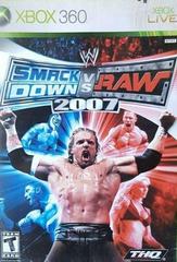 An image of the game, console, or accessory WWE Smackdown vs. Raw 2007 - (CIB) (Xbox 360)