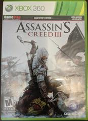 An image of the game, console, or accessory Assassin's Creed III [Gamestop Edition] - (CIB) (Xbox 360)