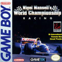 An image of the game, console, or accessory Nigel Mansell's World Championship Racing - (LS) (GameBoy)