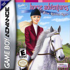 An image of the game, console, or accessory Barbie Horse Adventures Blue Ribbon Race - (LS) (GameBoy Advance)