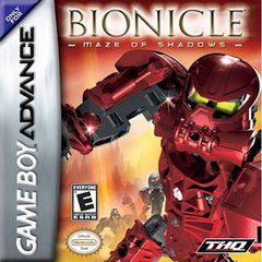 An image of the game, console, or accessory Bionicle Maze of Shadows - (LS) (GameBoy Advance)