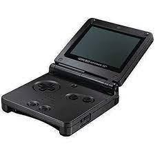 Black Gameboy Advance SP - (LS) (GameBoy Advance)