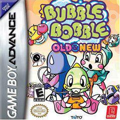 An image of the game, console, or accessory Bubble Bobble Old and New - (LS) (GameBoy Advance)