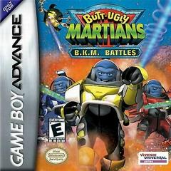 An image of the game, console, or accessory Butt Ugly Martians BKM Battles - (LS) (GameBoy Advance)