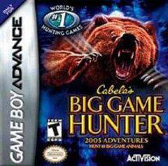 An image of the game, console, or accessory Cabela's Big Game Hunter 2005 Adventures - (LS) (GameBoy Advance)