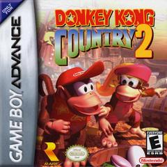 An image of the game, console, or accessory Donkey Kong Country 2 - (LS) (GameBoy Advance)